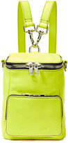 Thumbnail for your product : McQ Convertible Neon Leather Backpack