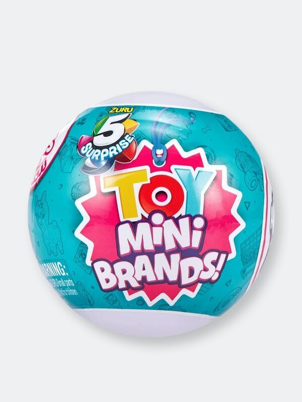 Zuru Mini Brands 5 surprise Toy Mini Brands Series 1 ShopStyle Games & Puzzles