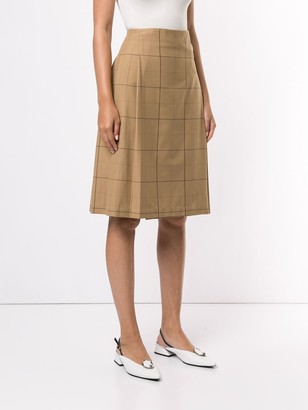 macgraw Commentary kilted skirt