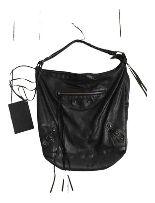Balenciaga Day Black Leather Handbags - ShopStyle Bags