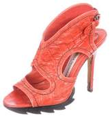 Thumbnail for your product : Camilla Skovgaard Embossed Cage Sandals