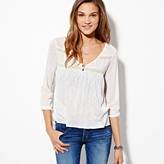 Thumbnail for your product : American Eagle AE Lace Paneled Top
