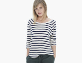 Thumbnail for your product : James Perse Raglan Stripe Top