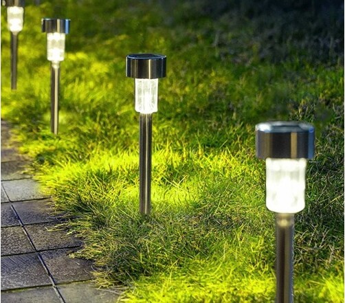 Hakol 10 Pack Solar Patio Garden Path Lights
