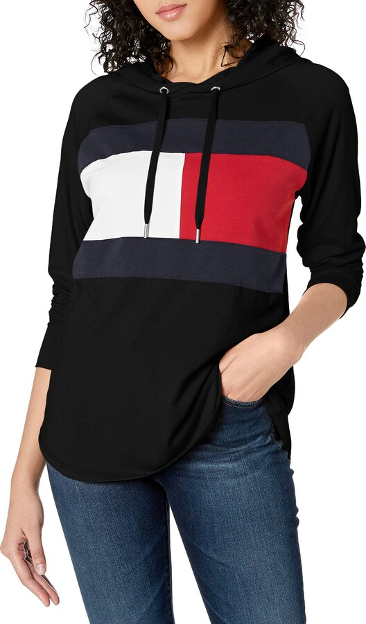 Tommy Hilfiger Black T-shirts on Sale | Shop the world's largest collection  of fashion | ShopStyle