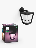 Thumbnail for your product : Philips Hue White and Colour Ambiance Econic LED Smart Outdoor Wall Lantern, Black