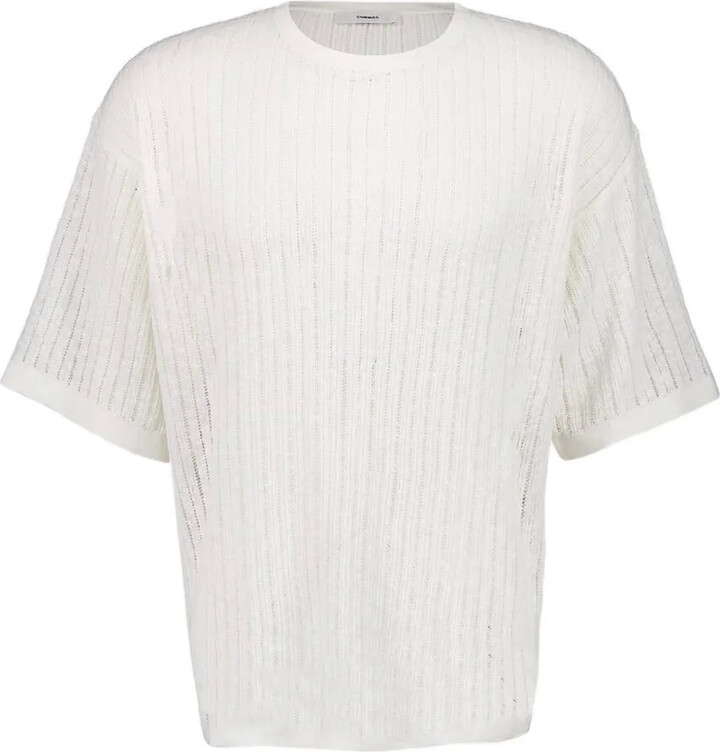 COMMAS pointelle knit T-shirt