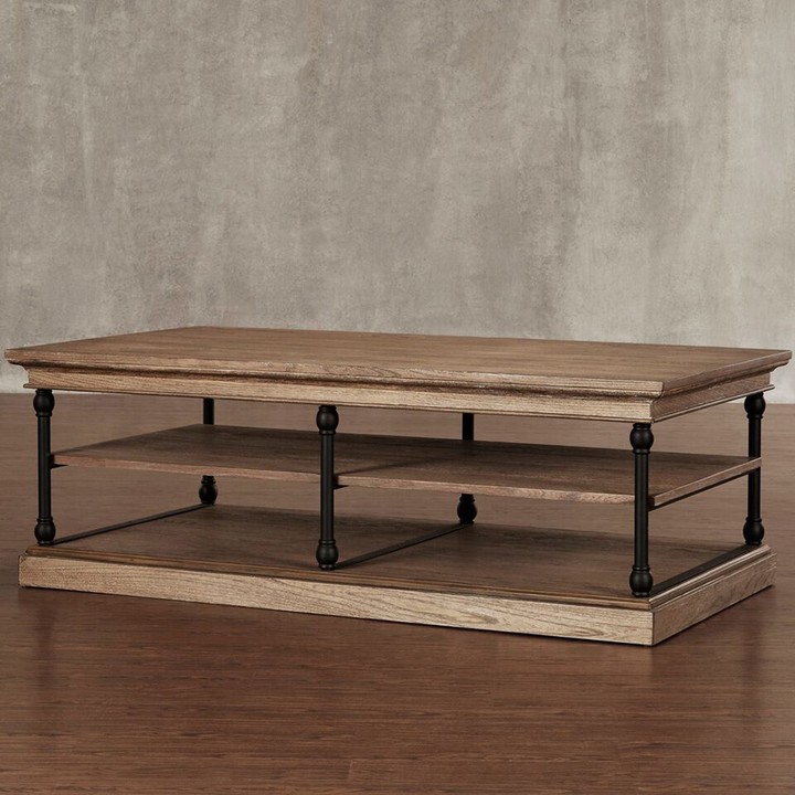 HomeVance Cresthill Metal Frame Coffee Table ShopStyle