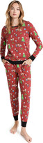 Thumbnail for your product : Bedhead Pajamas BedHead PJs Long Sleeve Crew Pullover Joggers Set