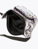 Thumbnail for your product : Marks and Spencer Kids' Reversible Sequin Bumbag