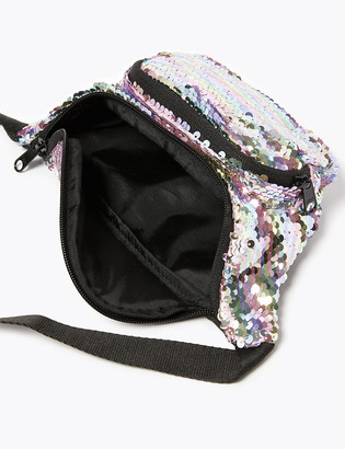 Marks and Spencer Kids' Reversible Sequin Bumbag