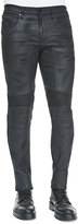 Thumbnail for your product : Belstaff Eastham Resin-Coated Skinny Jeans, Black