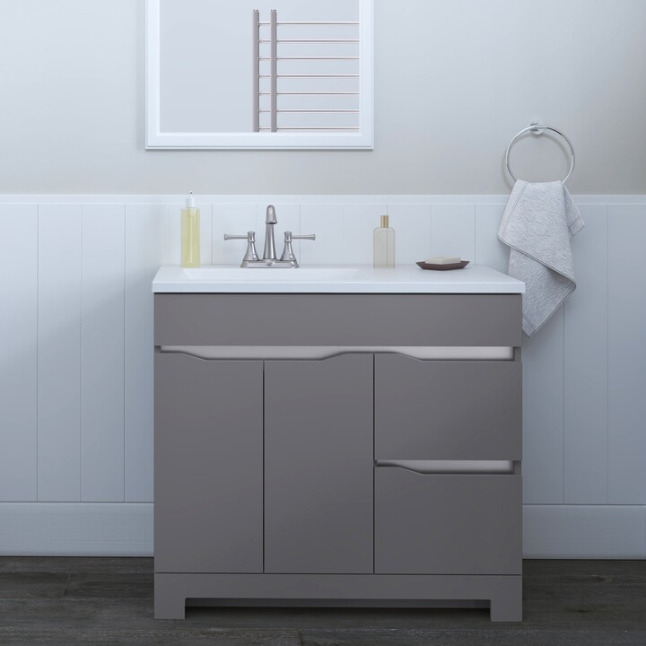 Spring Mill 36" BrennanBathroom Vanity With 2Door 2