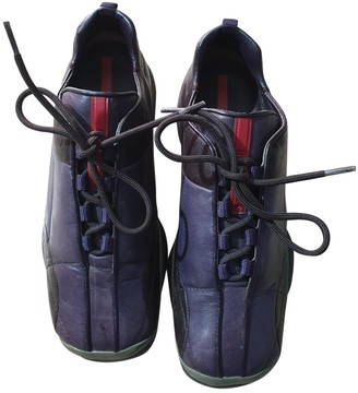 purple prada sneakers
