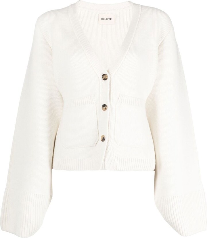 KHAITE Scarlet Cashmere Cardigan