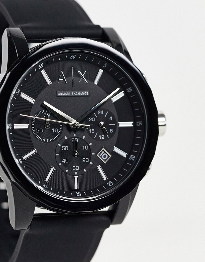 Armani Exchange AX1326 Outerbanks Silicone Watch - ShopStyle