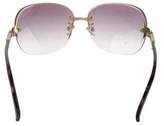 Thumbnail for your product : Chloé Oversize Gradient Sunglasses