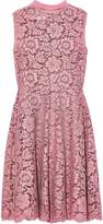 Thumbnail for your product : Valentino Cotton-blend Corded Lace Dress