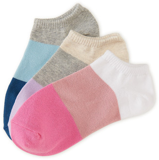 3-Pack Colorblock Ankle Socks