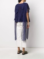Thumbnail for your product : Sofie D'hoore Brava ruffle trim blouse