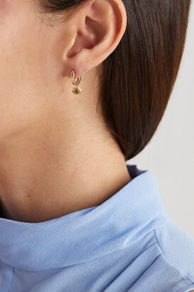Delfina Delettrez 18-karat Gold Emerald Earring - One size