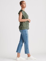 Thumbnail for your product : Ruffle Notch Neck Top