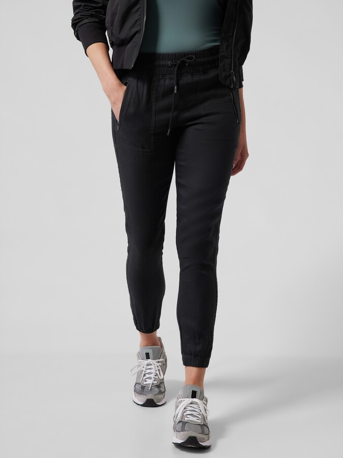 Athleta Cabo Linen Jogger ShopStyle Pants