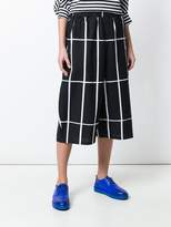 Thumbnail for your product : Junya Watanabe printed cropped trousers