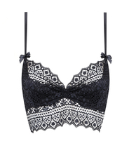 Thumbnail for your product : Agent Provocateur Stone Bra Black