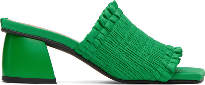 component Conceit veer Kelly Green Heels Women | ShopStyle