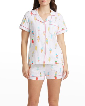 Bedhead Pajamas Short Printed Cotton Pajama Set