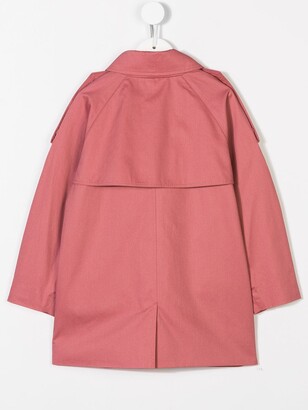Burberry Kids single breasted trench coat