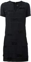 Thumbnail for your product : Versace Jeans frayed trim dress