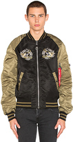 Thumbnail for your product : Alpha Industries MA 1 Souvenir Eagle Bomber