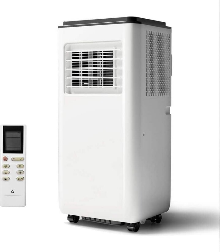 Garvee 6,500 (DOE) BTU Portable Air Conditioner with Dehumidifier, Sleep Mode, Timer and Remote Cools 450 sq. ft. in White