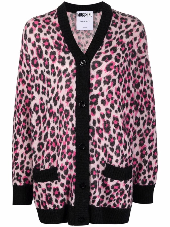 Pink Leopard Sweater | Shop The Largest Collection | ShopStyle