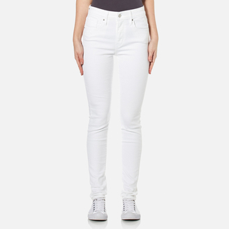 Levi's Women's 721 High Rise Skinny Jeans Western White