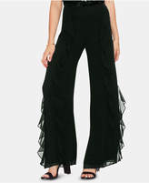 Thumbnail for your product : Vince Camuto Ruffle Front Wide Leg Pants