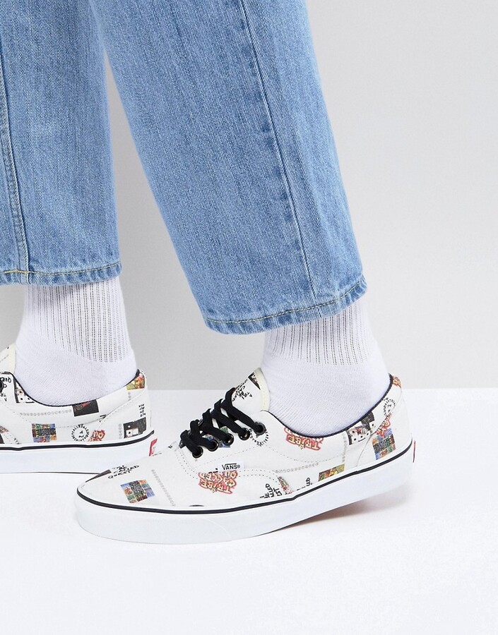Vans Era X A Tribe Called Quest Sneakers In White VA38FRQ6Y - ShopStyle