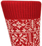 Thumbnail for your product : Oliver Spencer Socks Fairisle OSA417 Red/Omeal