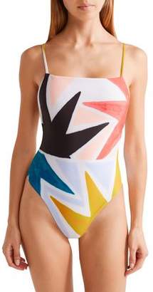 Mara Hoffman Printed Swimsuit