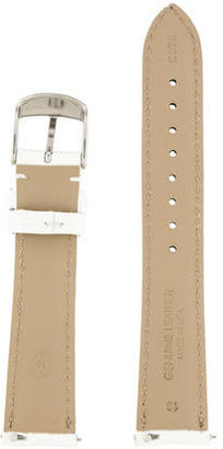 Michele 20mm Leather Watch Strap