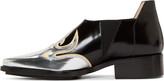 Thumbnail for your product : Paco Rabanne Black Metallic Appliqué Shoes
