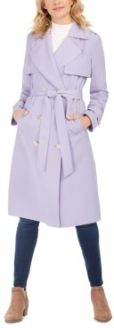 Michael Kors Michael Belted Double-Breasted Trench Coat