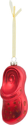 TJMAXX Slippers Glass Ornament