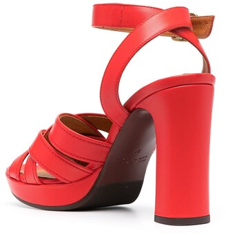 Chie Mihara Crossover-Strap Platform Sandals