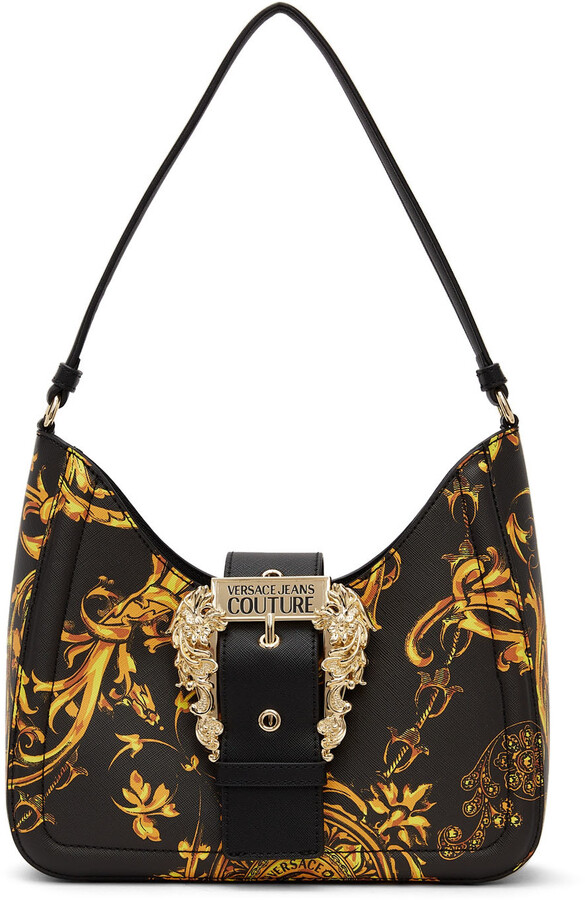 Versace Jeans Couture Black Baroque CoutureI Shoulder Bag - ShopStyle