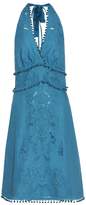 Thumbnail for your product : Talitha Collection Embellished cotton dress