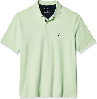 Nautica Men's Classic Fit Short Sleeve Solid Performance Deck Polo Shirt