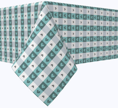 East Urban Home Rectangular Geometric Cotton Twill Tablecloth